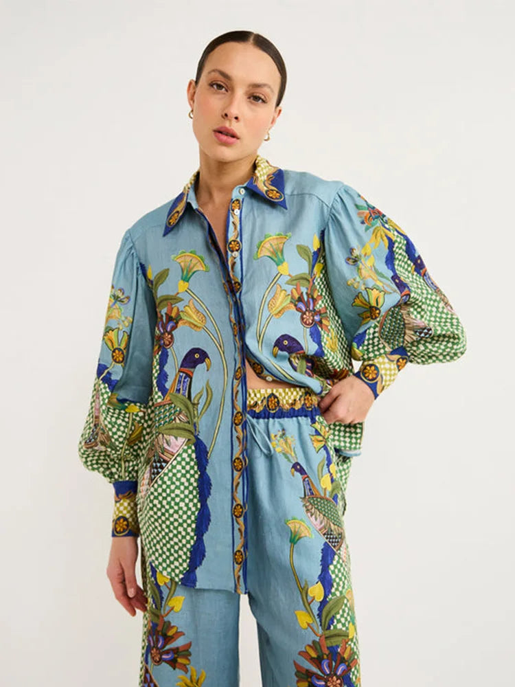 Trinidad® | Peacock Print Set