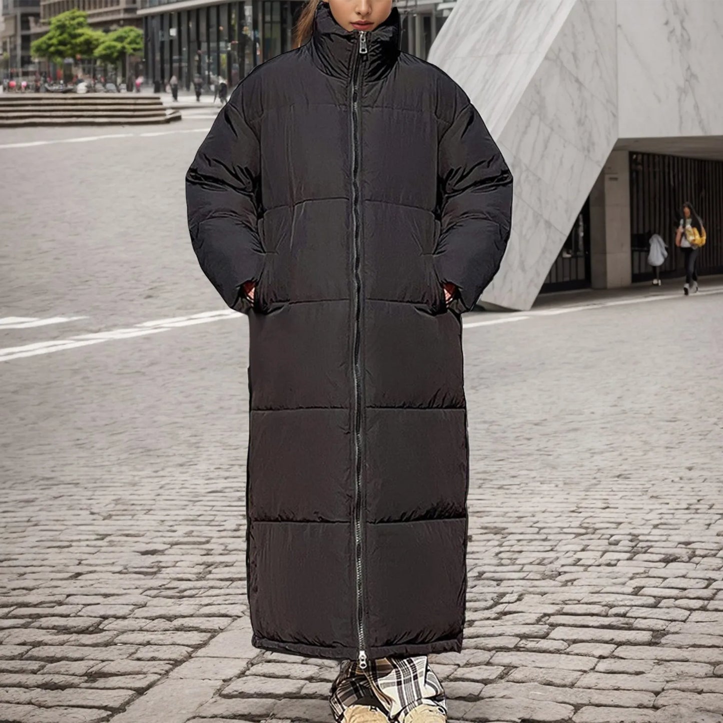 Isabel | Long and modern jacket for cold days
