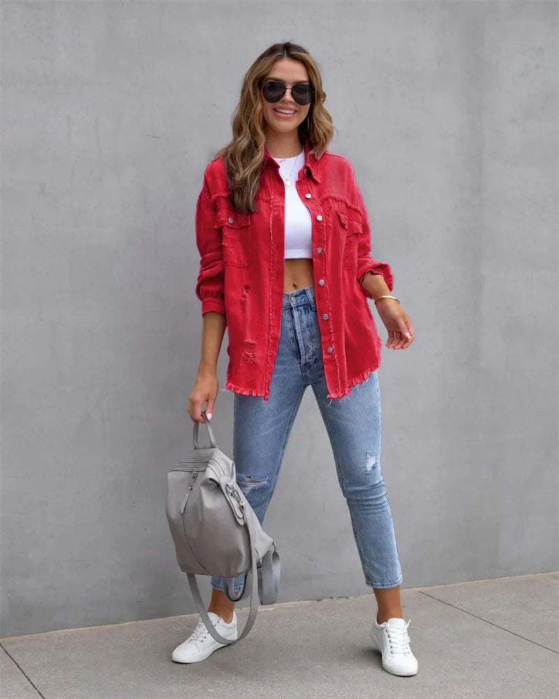 Olga | Fashionable and effortless jumpsuit jacket