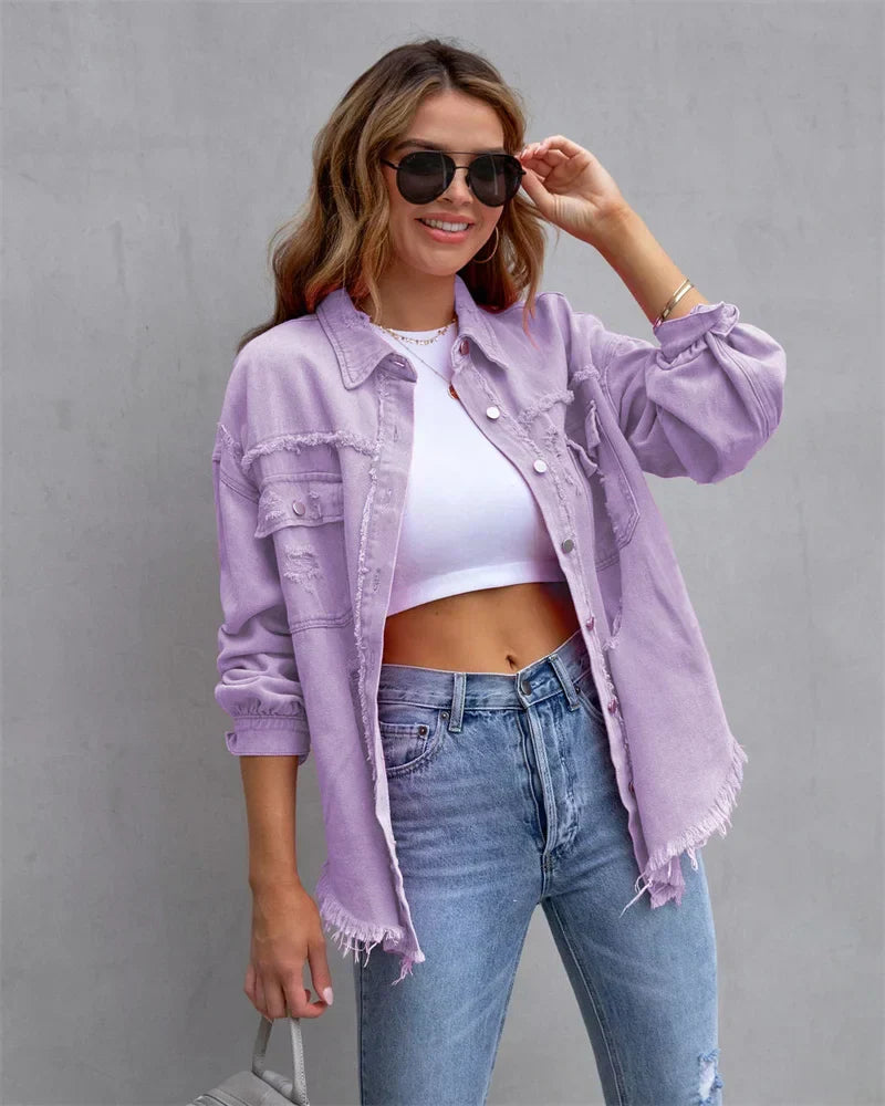 Olga | Fashionable and effortless jumpsuit jacket