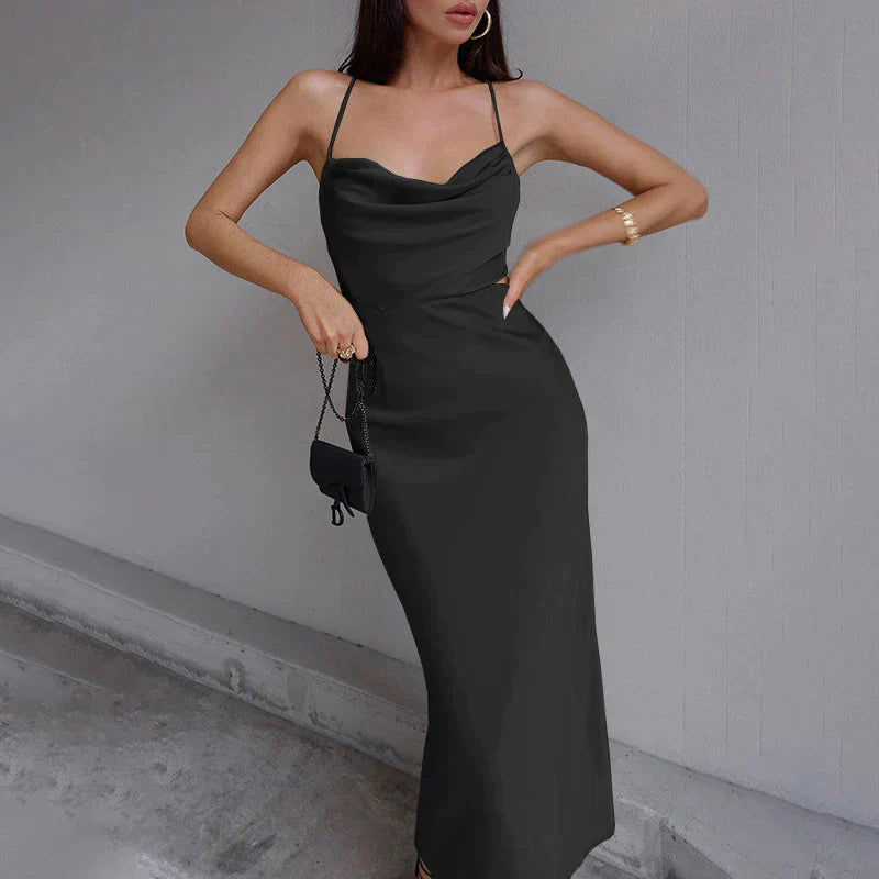Claire® | Elegant Fashion Midi Dress