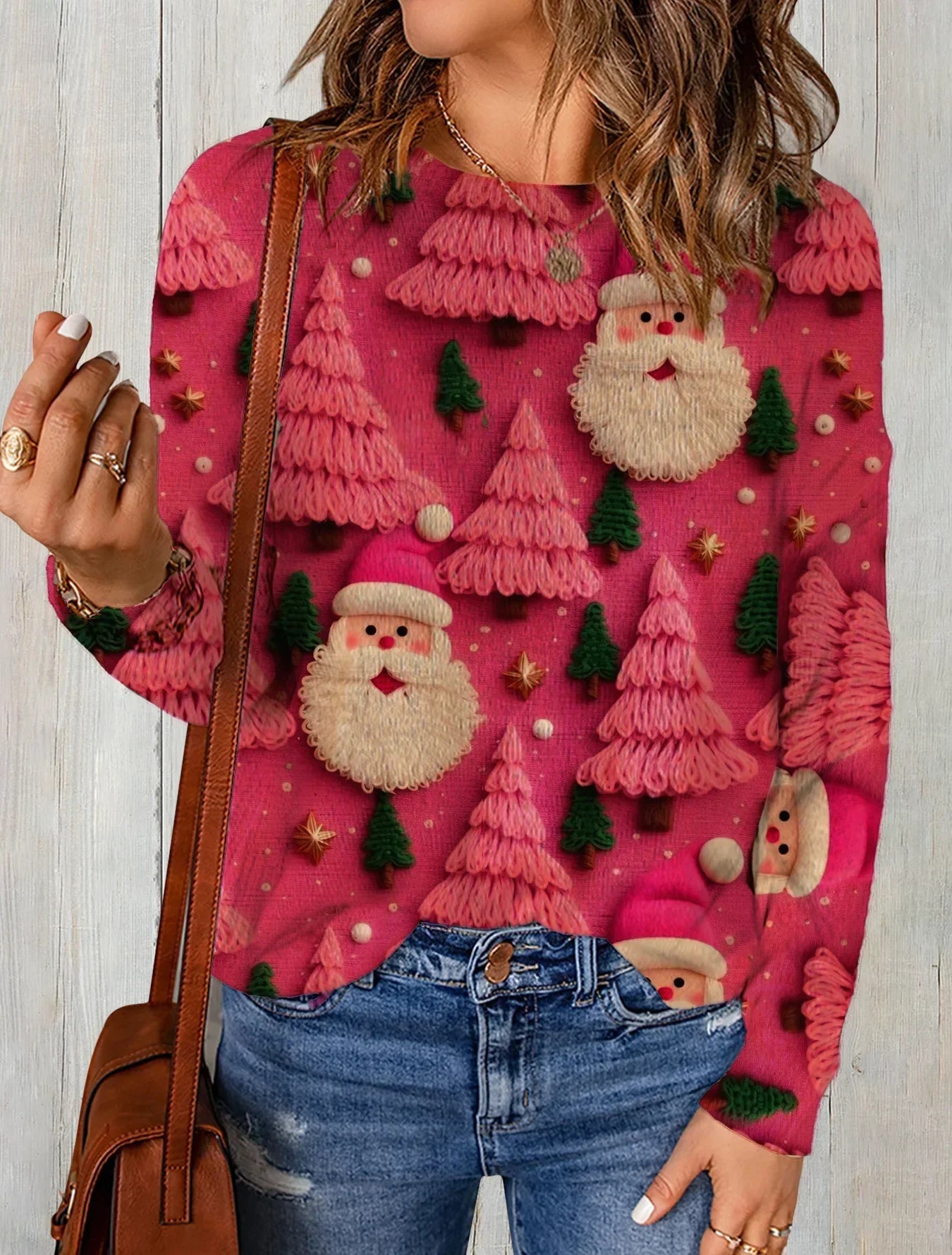 Lorena | Eleanora Christmas crew neck sweater