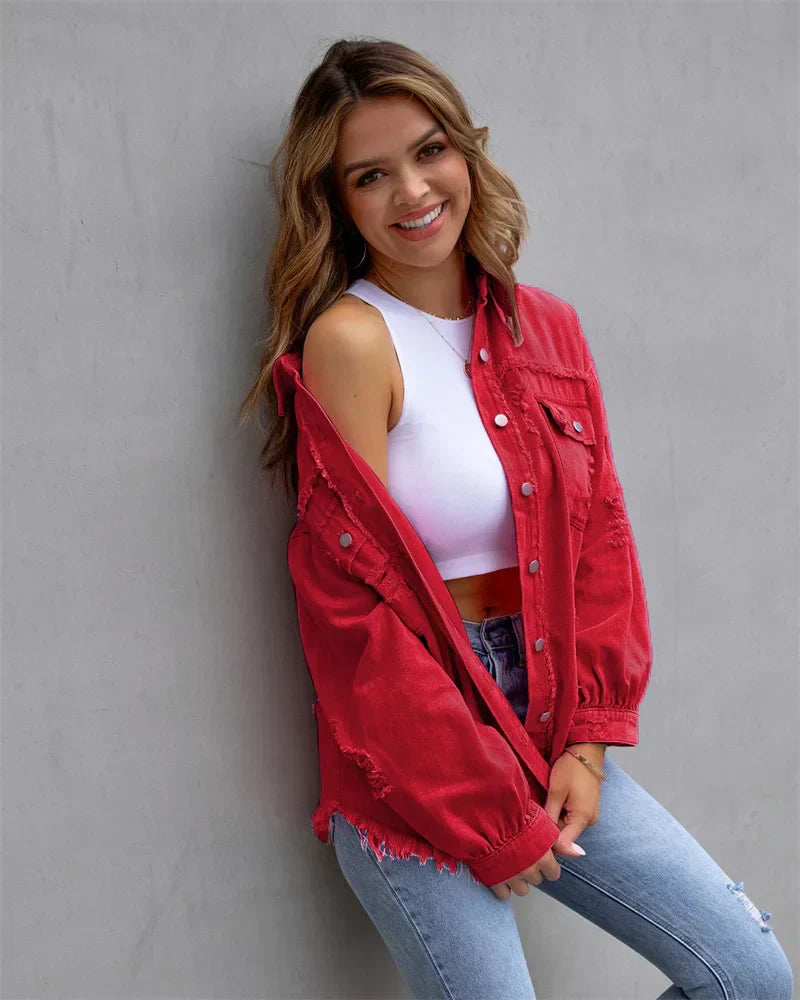 Olga | Fashionable and effortless jumpsuit jacket