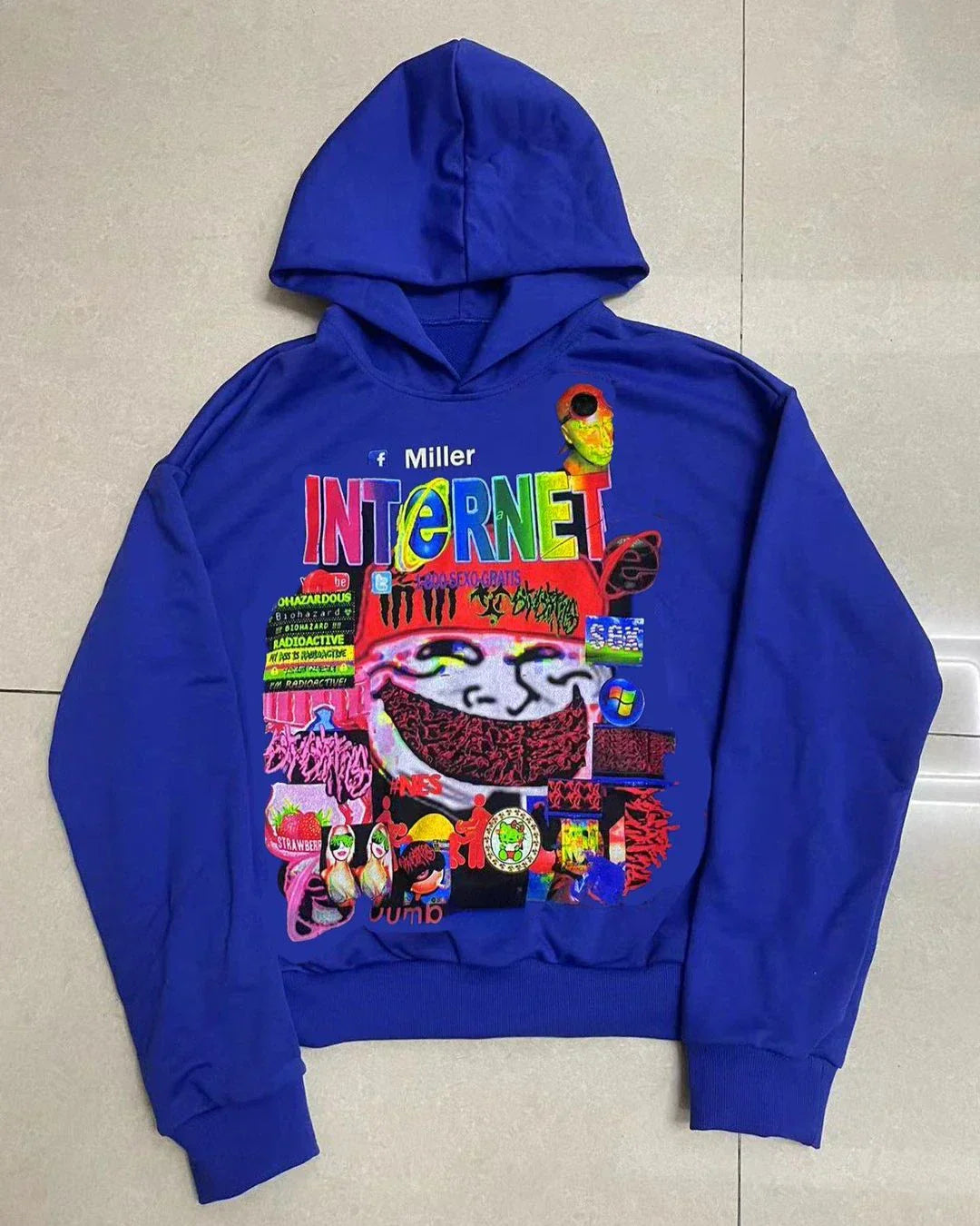 Maria | Oversized hooded sweatshirt for women
