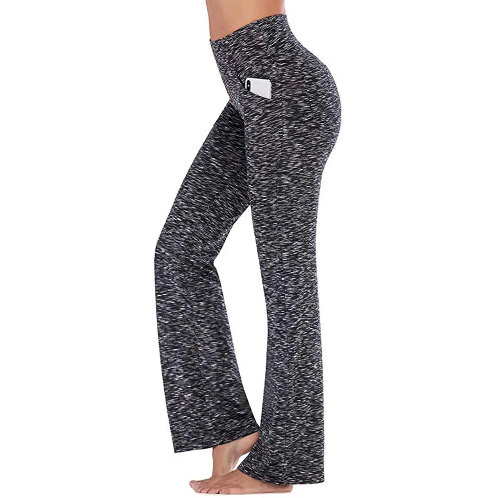Dayana® | Stretchy Flared Pants High Waist