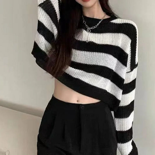 Karin | Striped Zenzi sweater