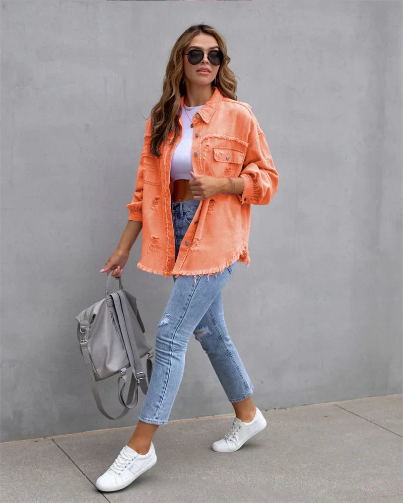 Olga | Fashionable and effortless jumpsuit jacket