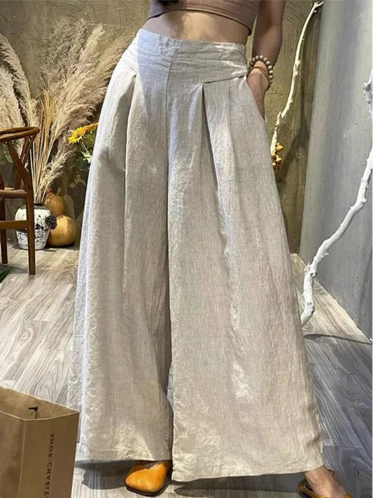 Yazmín® | Wide Pleated Pants