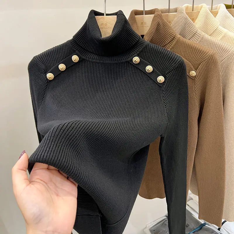 Renata | Turtleneck sweater from Arvini for autumn and winter
