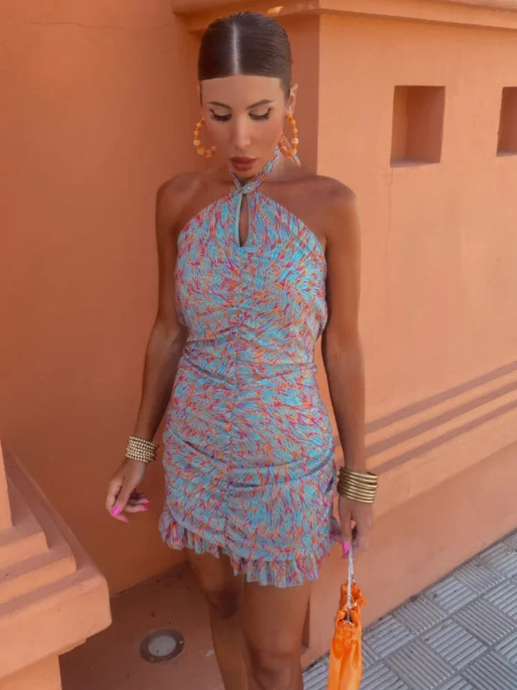 Gaia® | Sleeveless Dress With Print