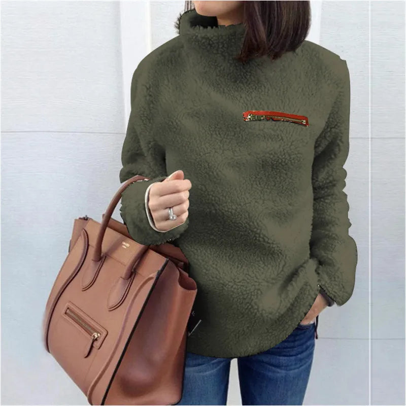 Jesusa® | Long sleeve turtleneck sweater for women