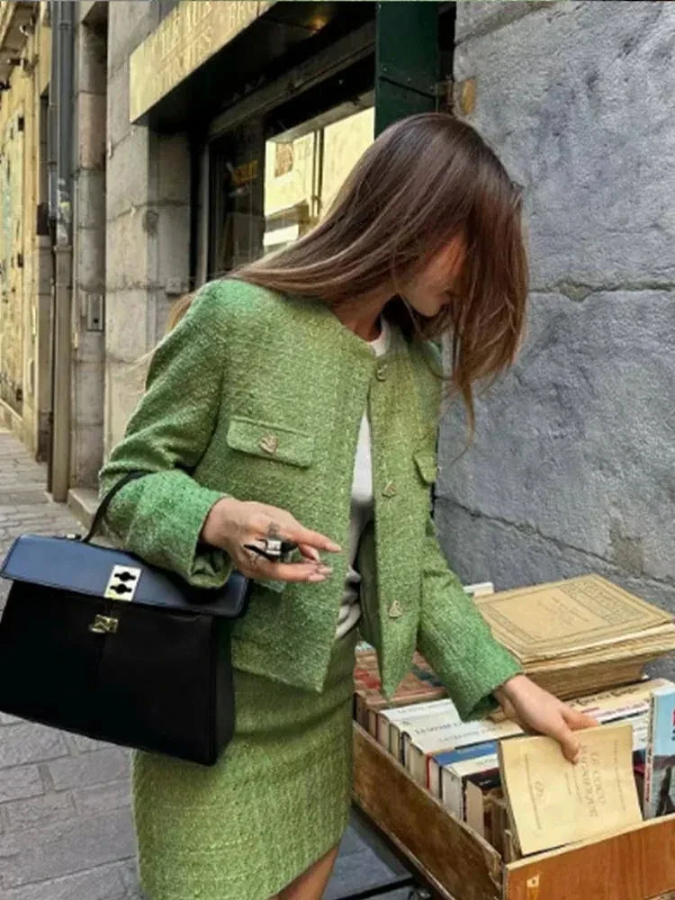 Rebeca | Jacket skirt suit set