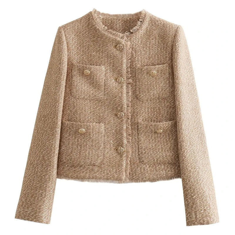 Noelia | Fashionable short tweed jacket for women