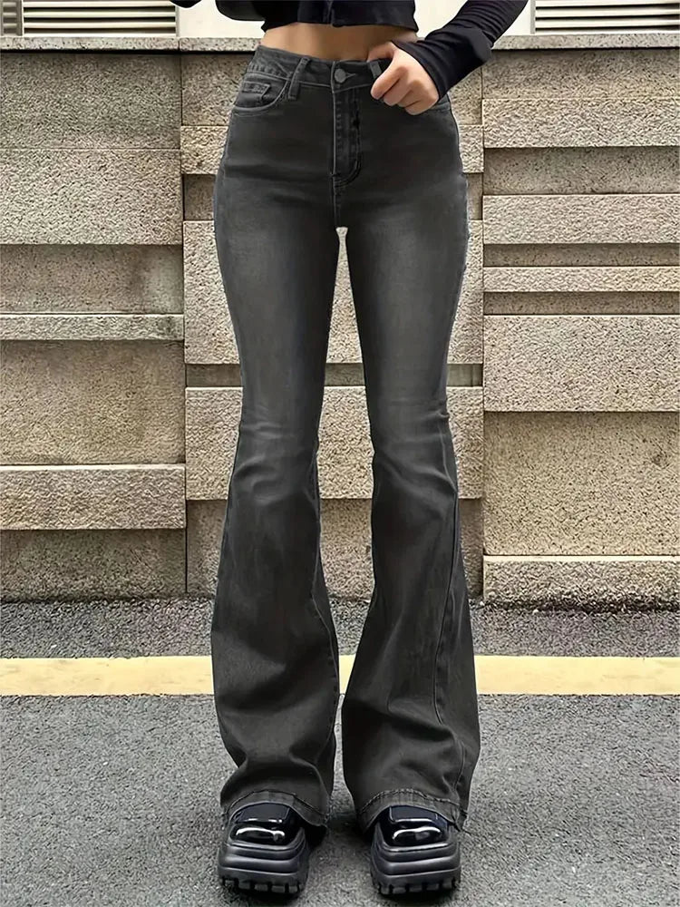 Liliana® | Flared Jeans Stretchy And High Waist