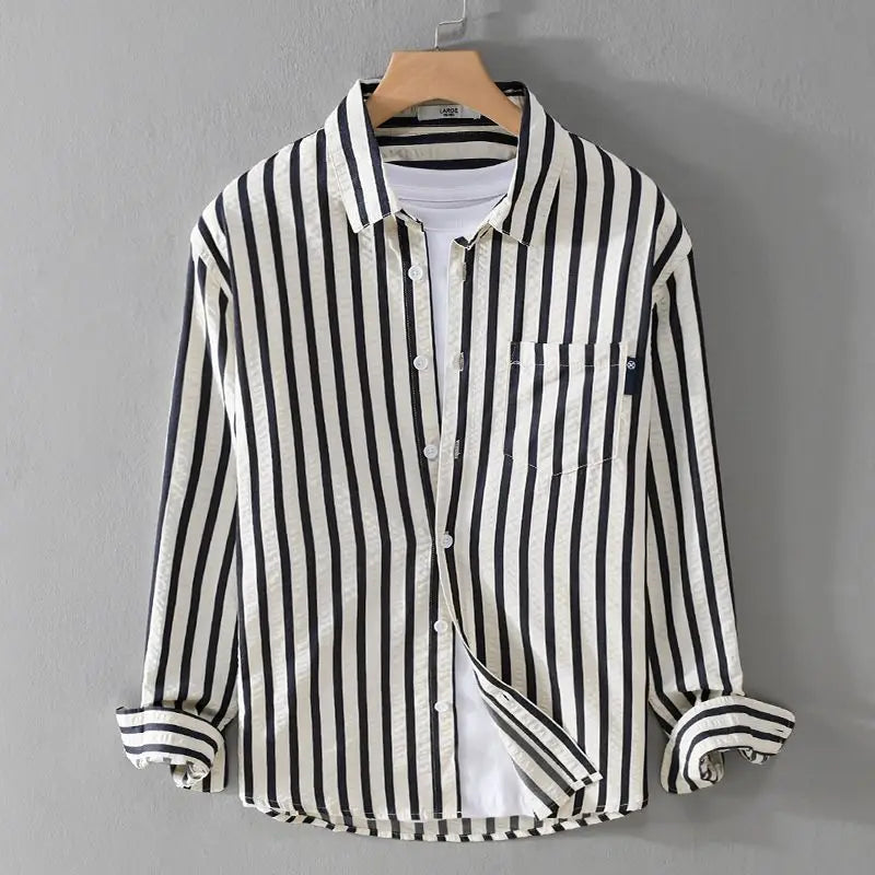 Iraia® | Casual Striped Shirt
