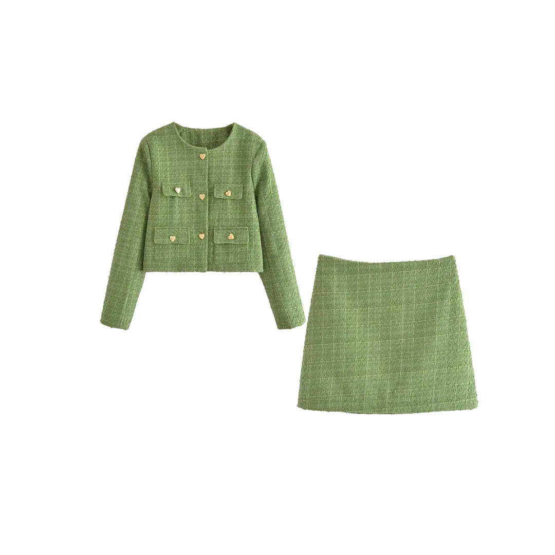 Rebeca | Jacket skirt suit set