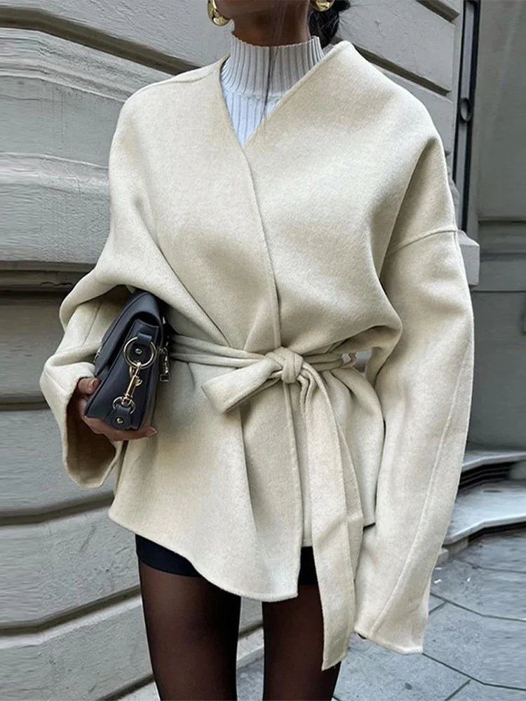 Romina | Warm vintage short coat for women