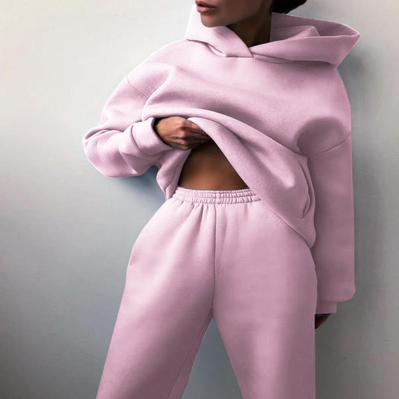Esther | Women's Relaxed Fit Hoodie Jogger Set
