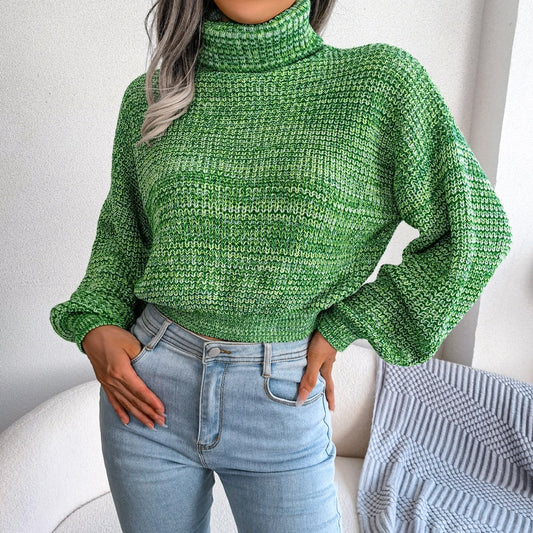 Godelieve | Casual knitted turtleneck sweater