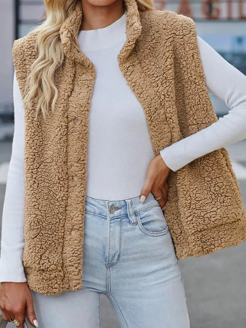 Rafaela® | Gilet en laine d'agneau for women