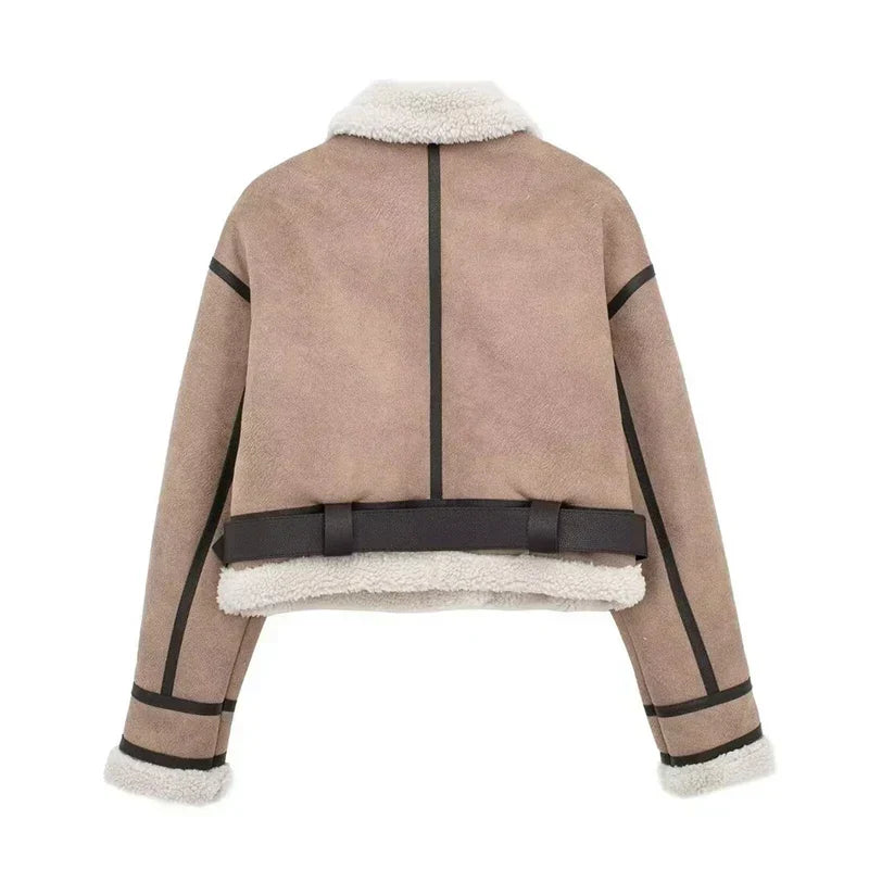 Juana® | Exterior coat elegant and stylish with belt