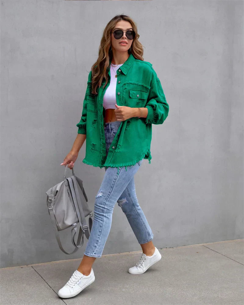 Olga | Fashionable and effortless jumpsuit jacket