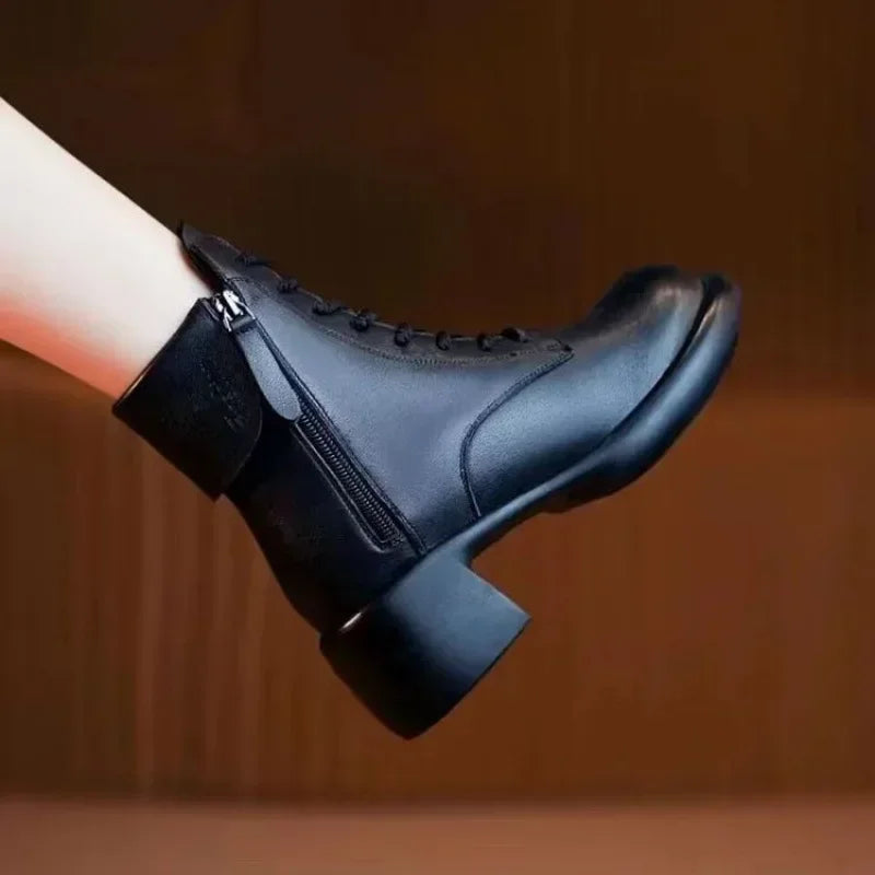 Vittoria | Luxurious women's boots with side zip
