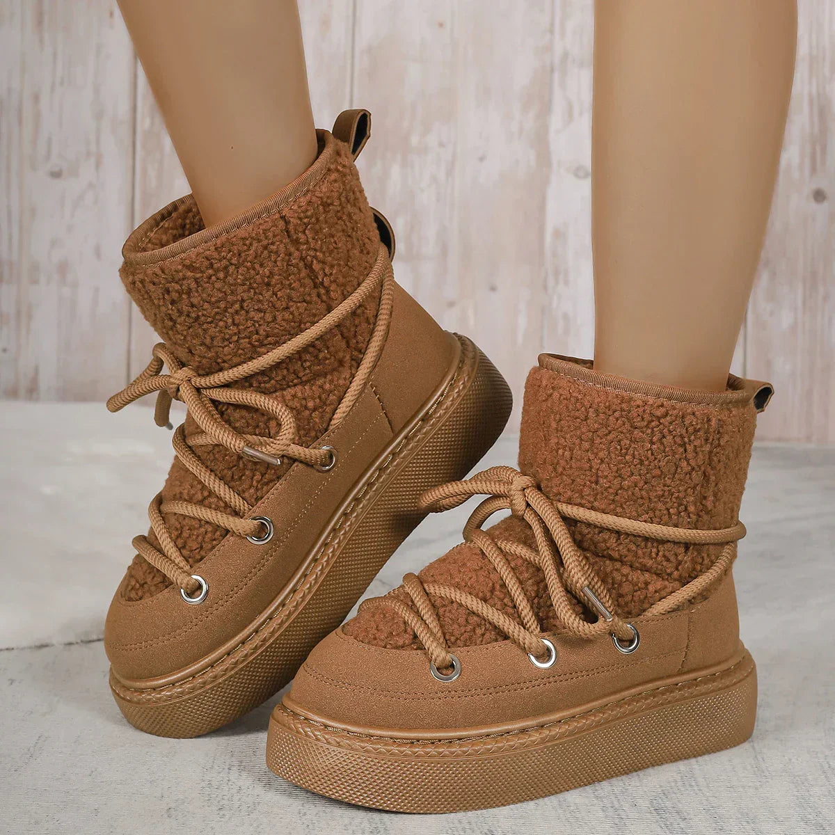 Leanne | Women's Lace-Up Winterboots