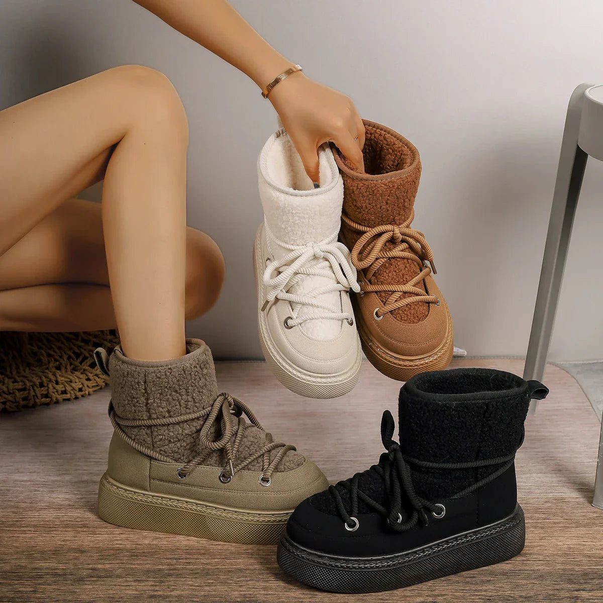 Karen | Non-slip, waterproof short boots