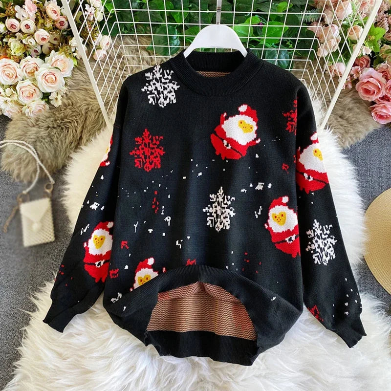 Alba | Long sleeve Christmas sweater