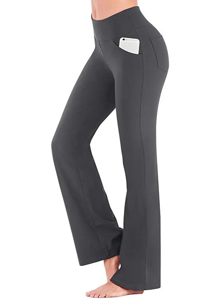 Valentina® | High Waist Stretchy Flared Trousers