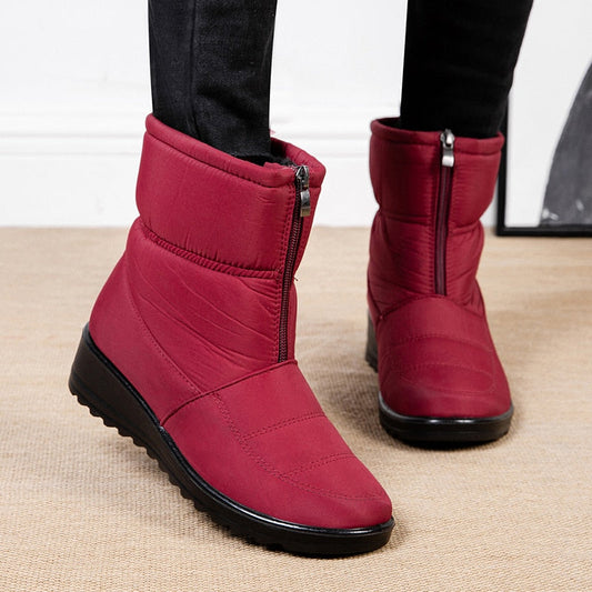 Yoselin | Women's waterproof winter boots with zip