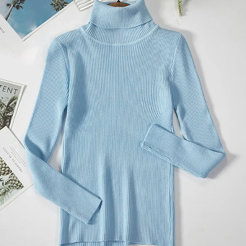 Emilie | Turtleneck sweater for women in autumn