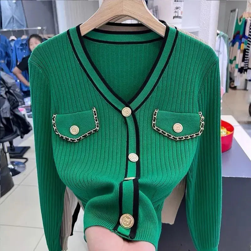 Kendra | Women's long sleeve sweater with pockets