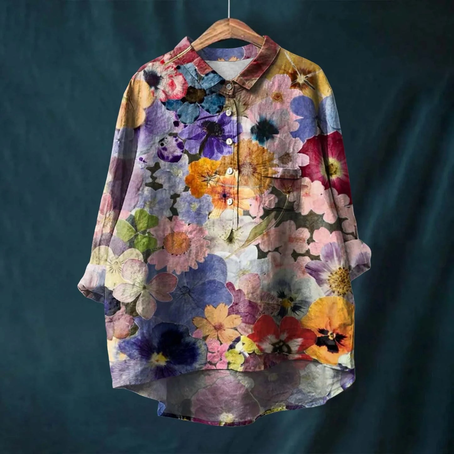 Angela | Oversized Shirt with Versatile Style for Women