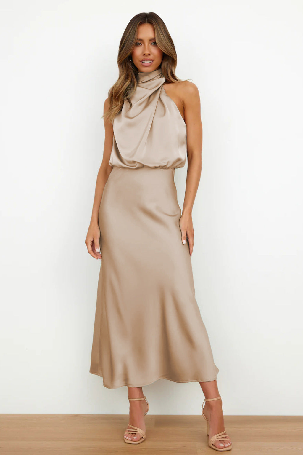 Isabella® | Maxi Dress With High Neck