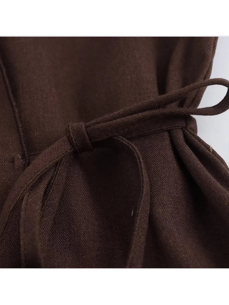 Marita | Linen combination set fall trend 2024