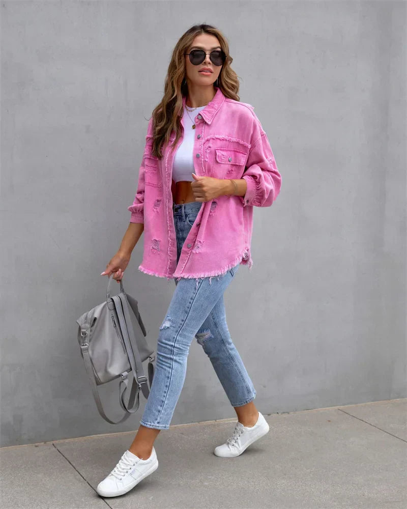 Olga | Fashionable and effortless jumpsuit jacket