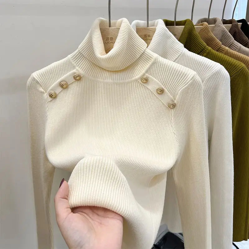 Renata | Turtleneck sweater from Arvini for autumn and winter