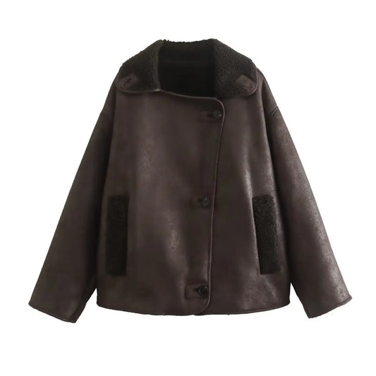Araceli | Mira� I suede fleece jacket