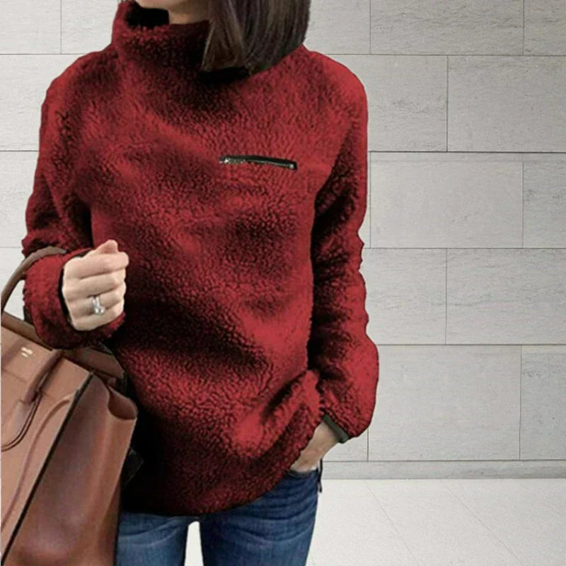 Jesusa® | Long sleeve turtleneck sweater for women