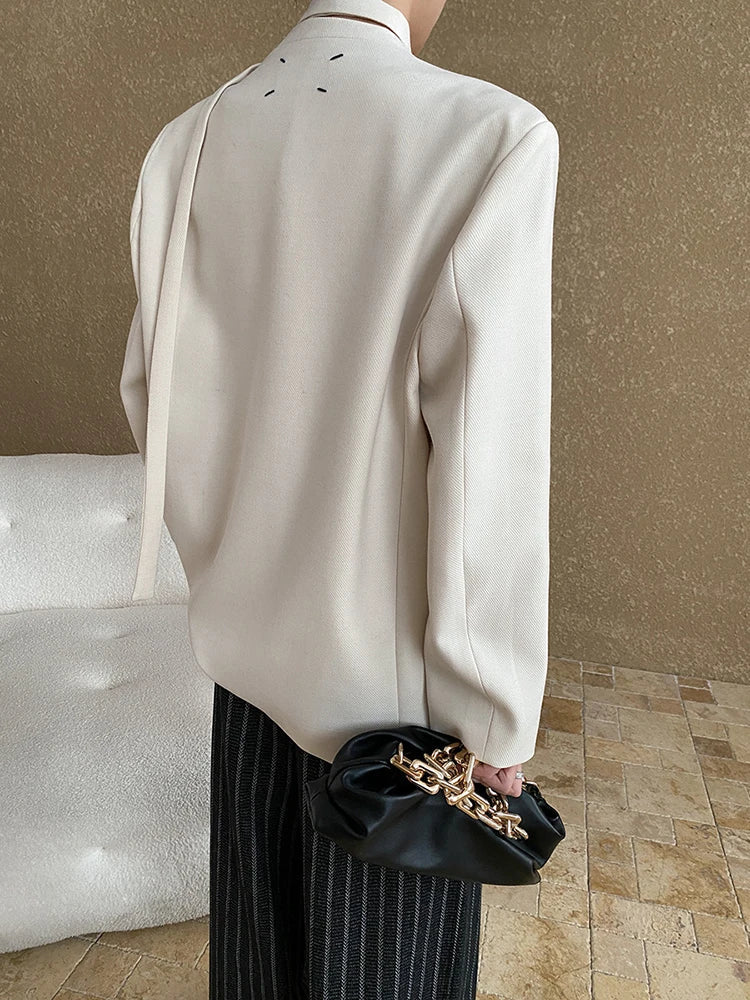 Tamara | Designer blazer with gathered waist