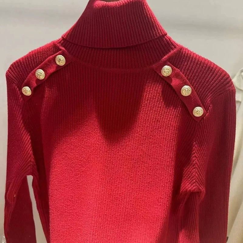 Renata | Turtleneck sweater from Arvini for autumn and winter