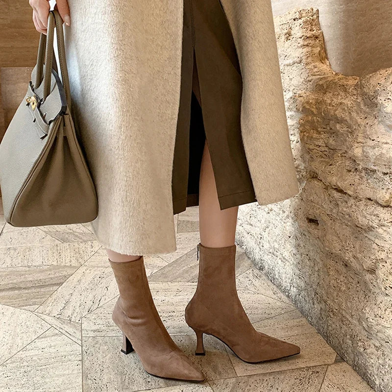 Simona | Women's pointed ankle boots