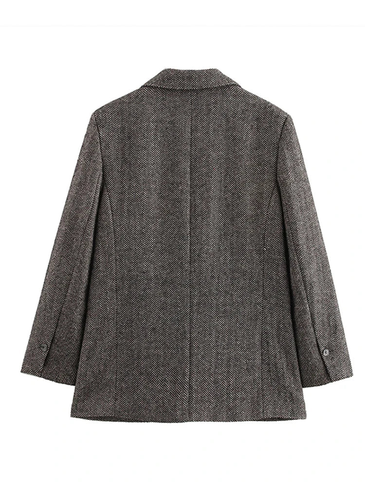 Ursula | Modern women's blazer with lapel collar