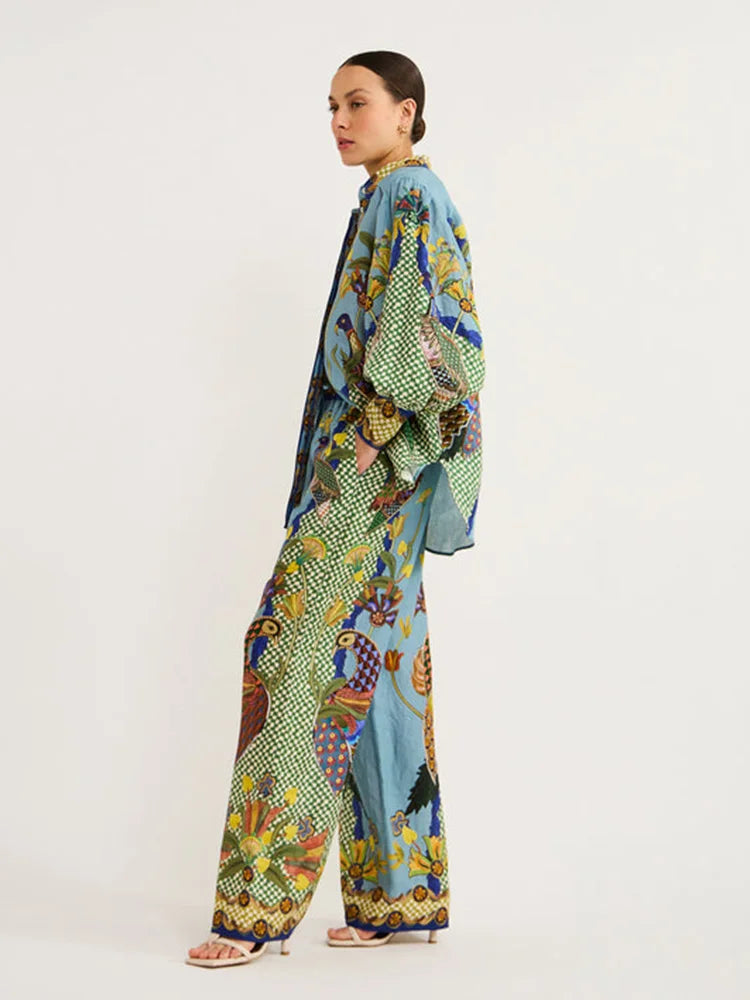 Trinidad® | Peacock Print Set