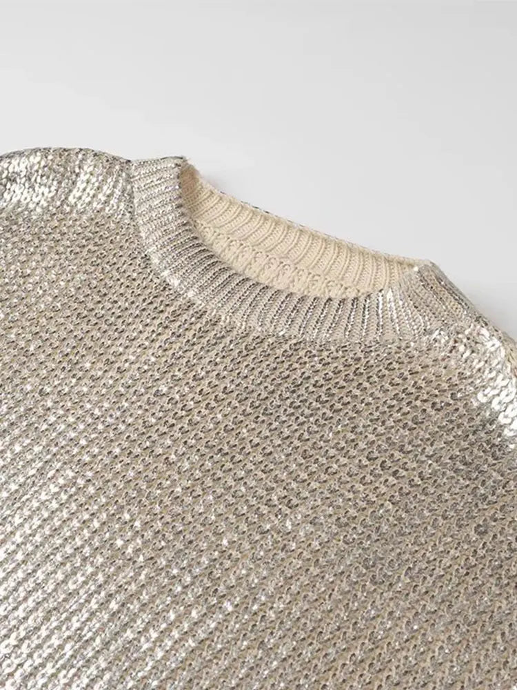 Ariadna | metallic sweater