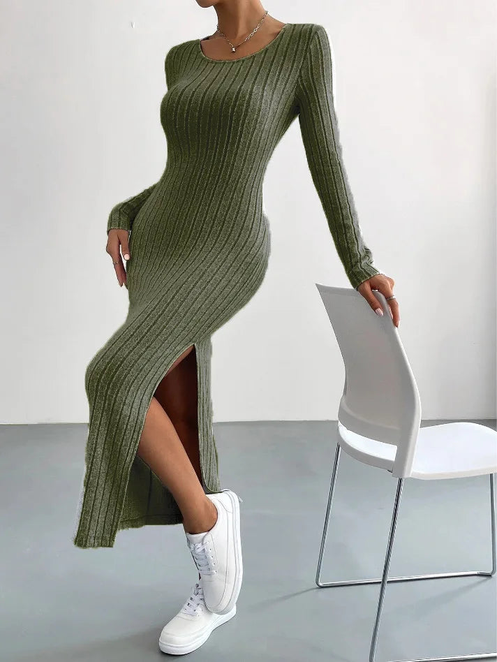 Mercedes® | Women's long-sleeved knitted dress