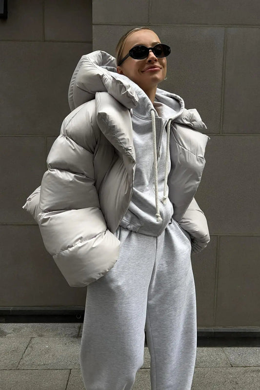 Renata | Cross padded jacket