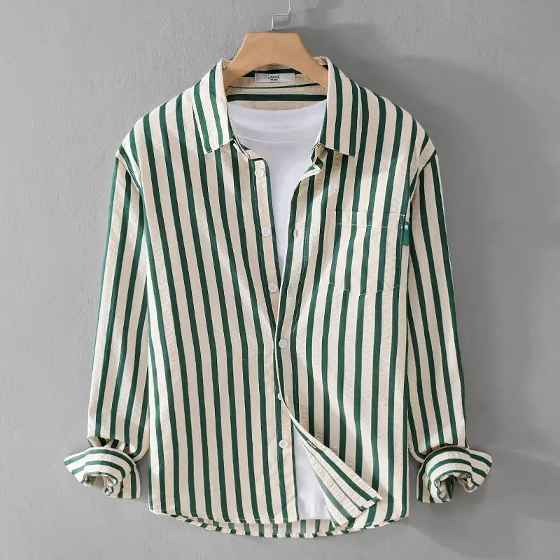 Iraia® | Casual Striped Shirt